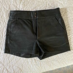 DSTLD Leather Shorts
